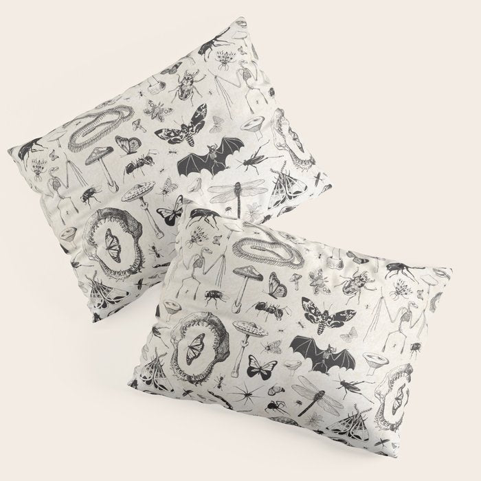Bones, Bugs, Botanicals Pillow Sham Gallery Image 1