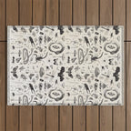 Bones, Bugs, Botanicals Outdoor Rug Gallery Image 1