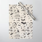 Bones, Bugs, Botanicals Wrapping Paper Gallery Image 1