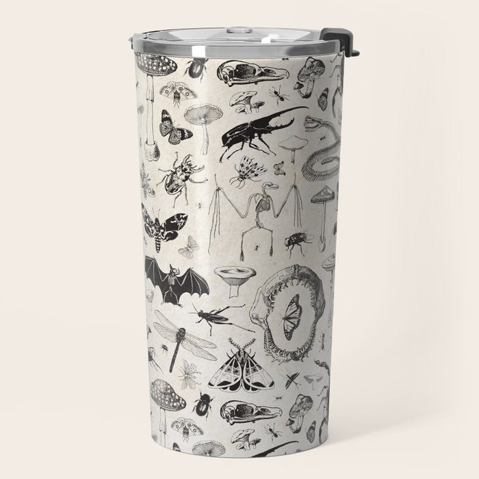 Bones, Bugs, Botanicals Travel Mug Gallery Image 2