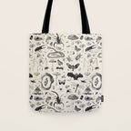 Bones, Bugs, Botanicals Tote Bag Gallery Image 1