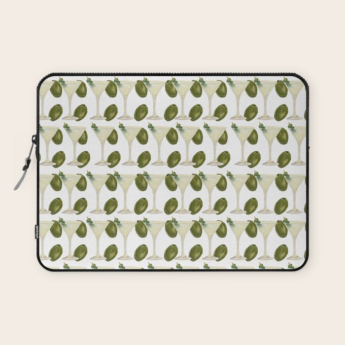 Dry Martini and Olives Happy Hour Laptop Sleeve Gallery Image 1