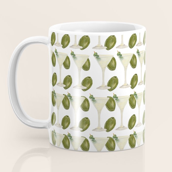 Dry Martini and Olives Happy Hour Coffee Mug Gallery Image 3
