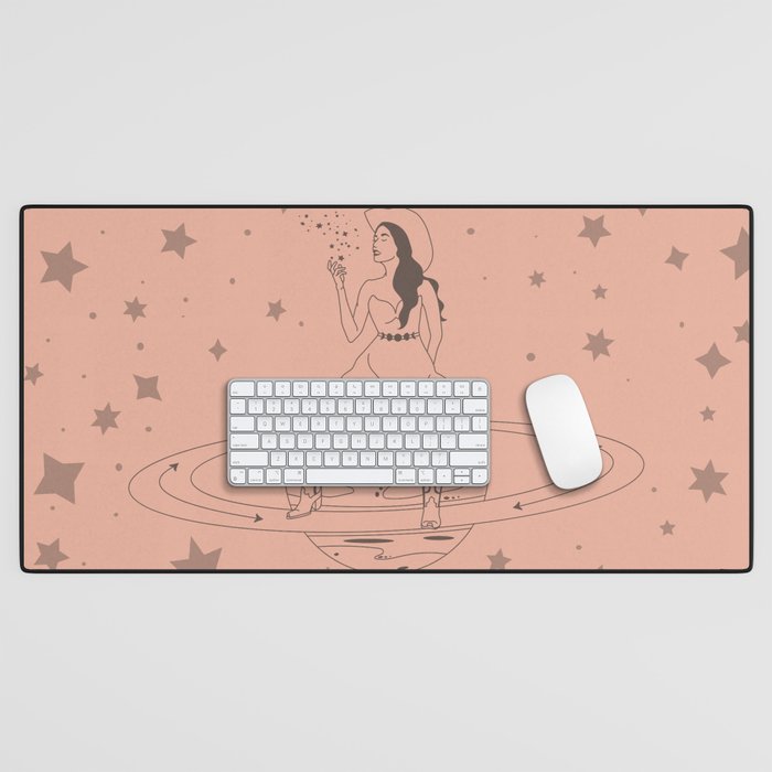 Janet From Another Planet Desk Mat Gallery Image 1