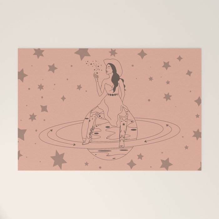 Janet From Another Planet Welcome Mat Gallery Image 1