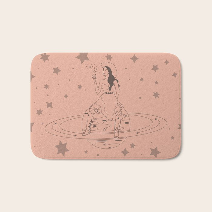 Janet From Another Planet Bath Mat Gallery Image 1