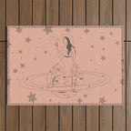 Janet From Another Planet Outdoor Rug Gallery Image 1