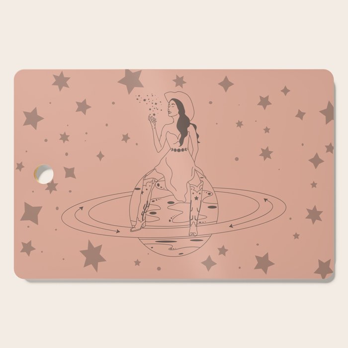 Janet From Another Planet Cutting Board Gallery Image 1