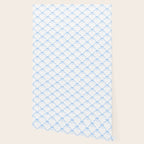 Bows & Ribbons Pattern VII Baby Blue Wallpaper Gallery Image 2