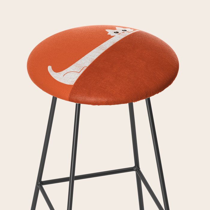 Mark's Superpower: cat Superstretch Stool Gallery Image 2