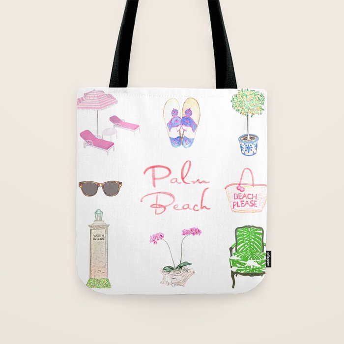 PALM BEACH Tote Bag Gallery Image 1