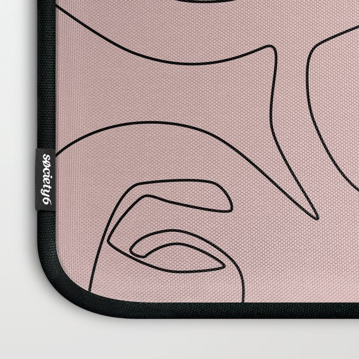 Blush Faces Laptop Sleeve Gallery Image 3