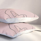Blush Faces Pillow Sham Gallery Image 3