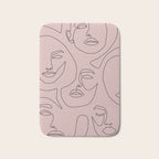 Blush Faces Bath Mat Gallery Image 1