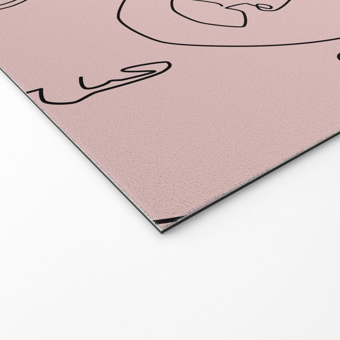 Blush Faces Welcome Mat Gallery Image 2