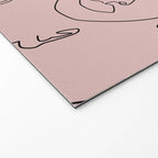 Blush Faces Welcome Mat Gallery Image 2