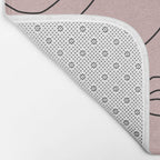 Blush Faces Bath Mat Gallery Image 2