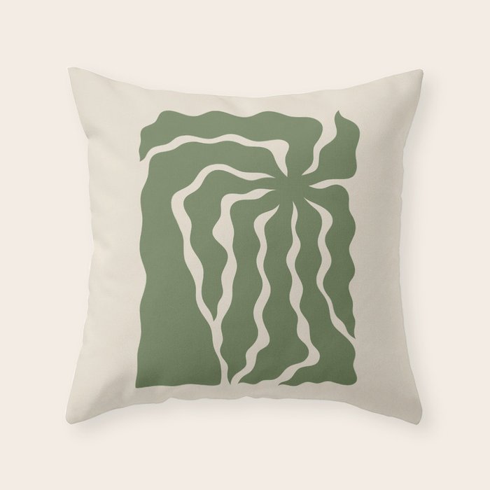 Abbot Kinney Blvd Throw Pillow Gallery Image 1