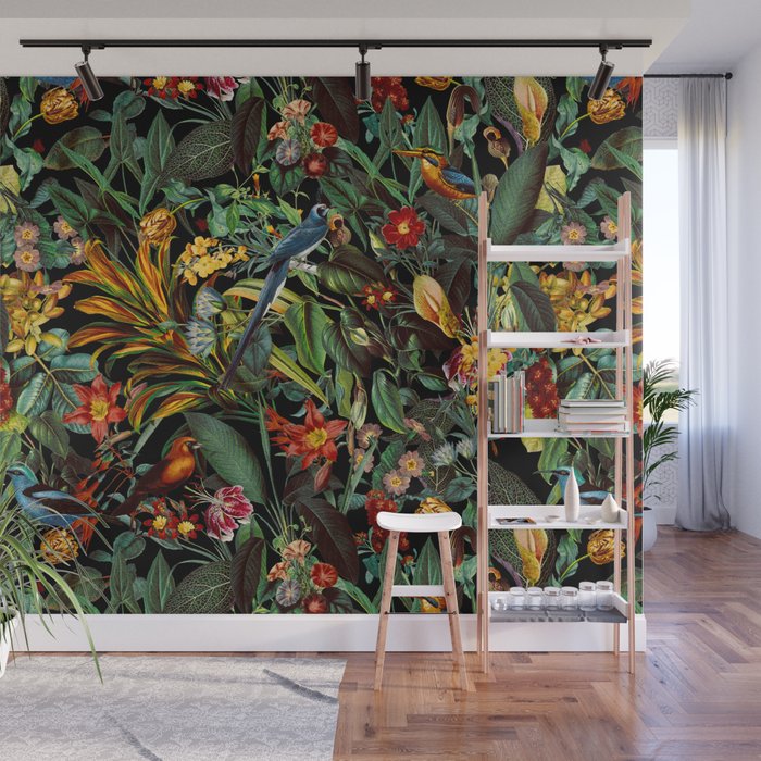 Birds World II Wall Mural Gallery Image 1