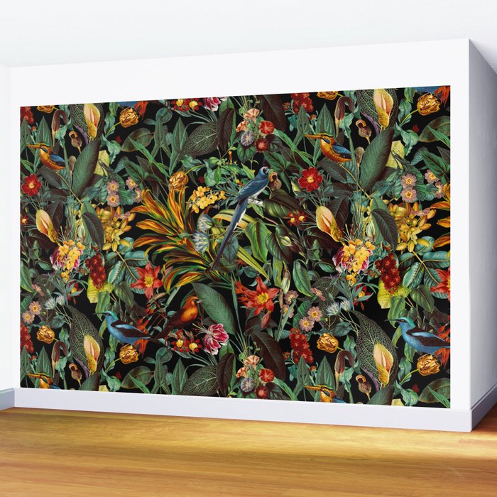 Birds World II Wall Mural Gallery Image 2