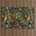 Birds World II Outdoor Rug Gallery Image 1