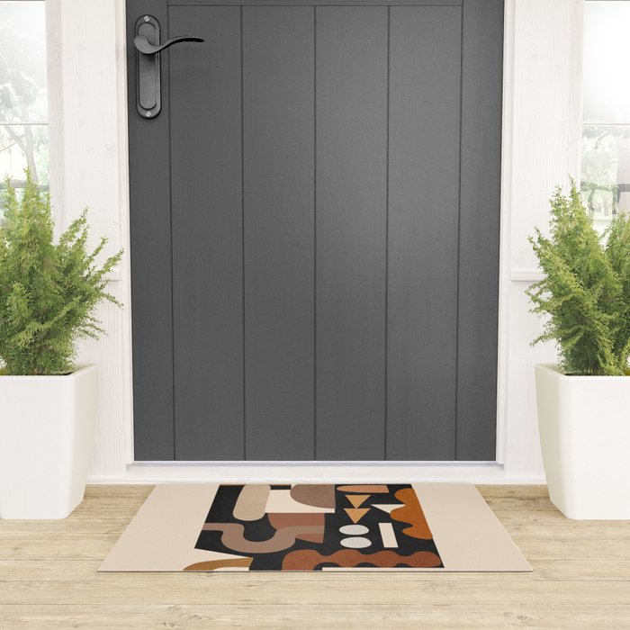 Modern Abstract Art 44 Welcome Mat Gallery Image 3