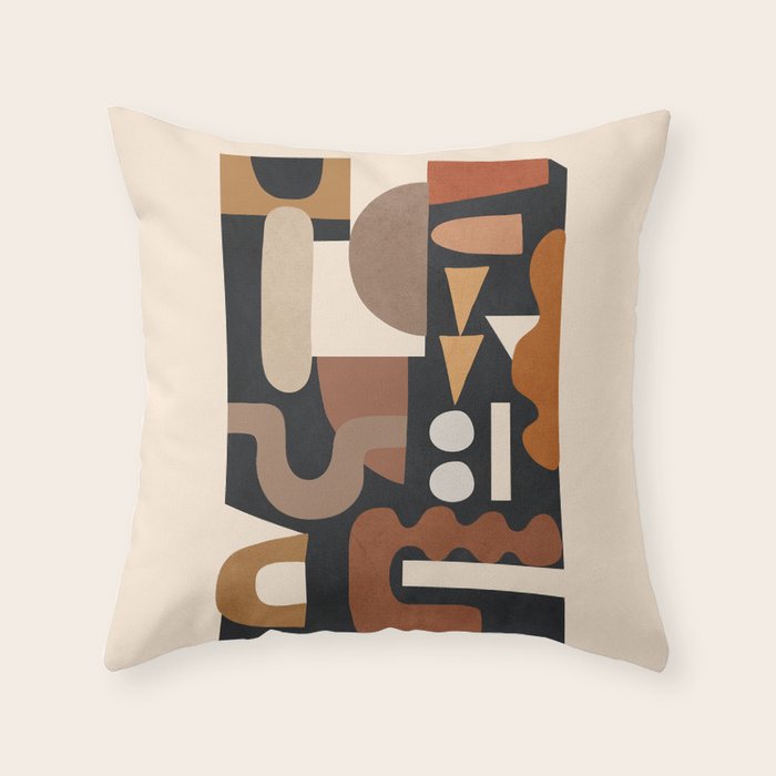 Modern Abstract Art 44 Throw Pillow Gallery Image 6