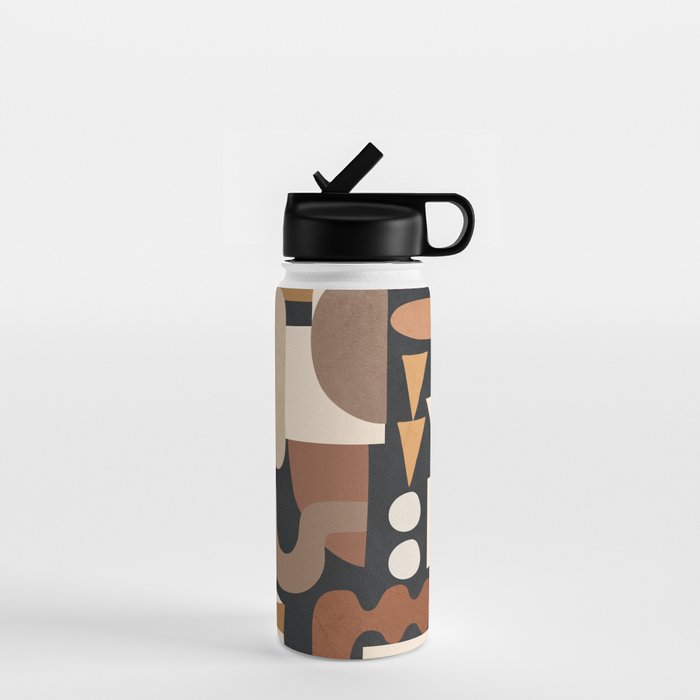 Modern Abstract Art 44 Water Bottle Gallery Image 1