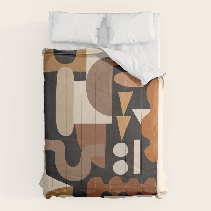 Modern Abstract Art 44 Comforter Gallery Image 1
