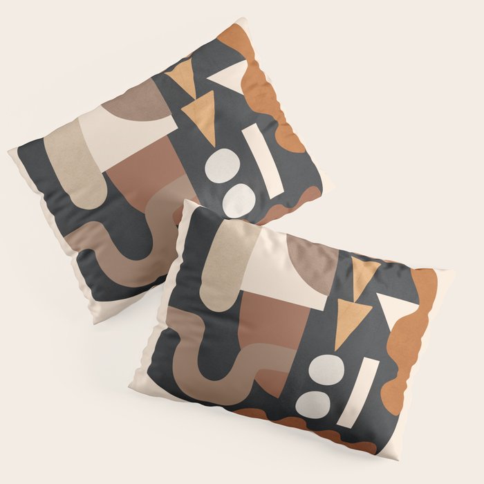 Modern Abstract Art 44 Pillow Sham Gallery Image 3