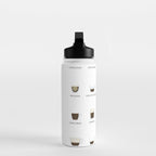 Espresso Coffe Classics Recipes Water Bottle Gallery Image 3