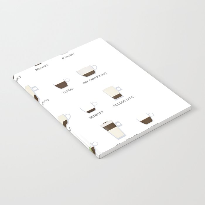 Espresso Coffe Classics Recipes Notebook Gallery Image 1
