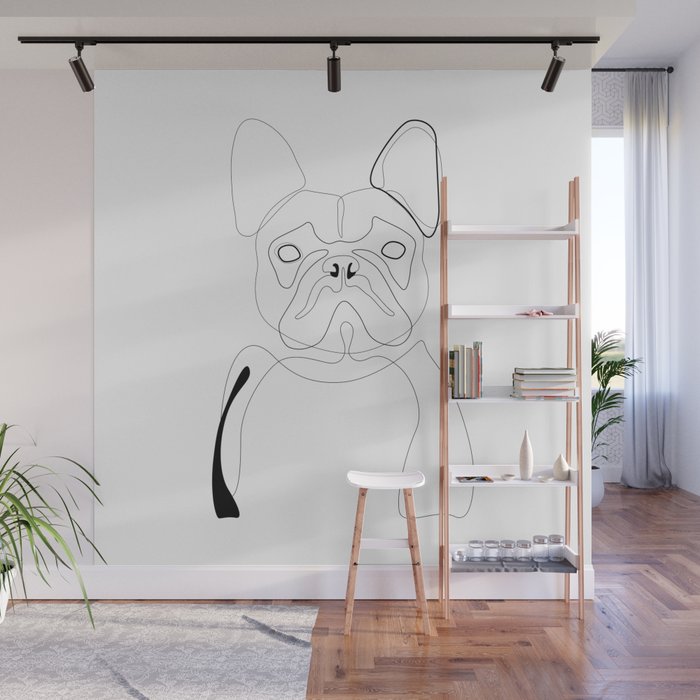 French Bulldog Wall Mural Gallery Image 1