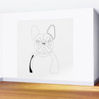 French Bulldog Wall Mural Gallery Image 2