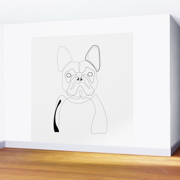 French Bulldog Wall Mural Gallery Image 2