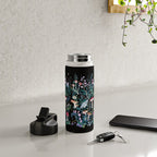 Night Mushrooms Water Bottle Gallery Image 4