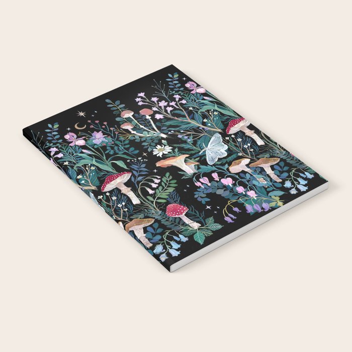 Night Mushrooms Notebook Gallery Image 2