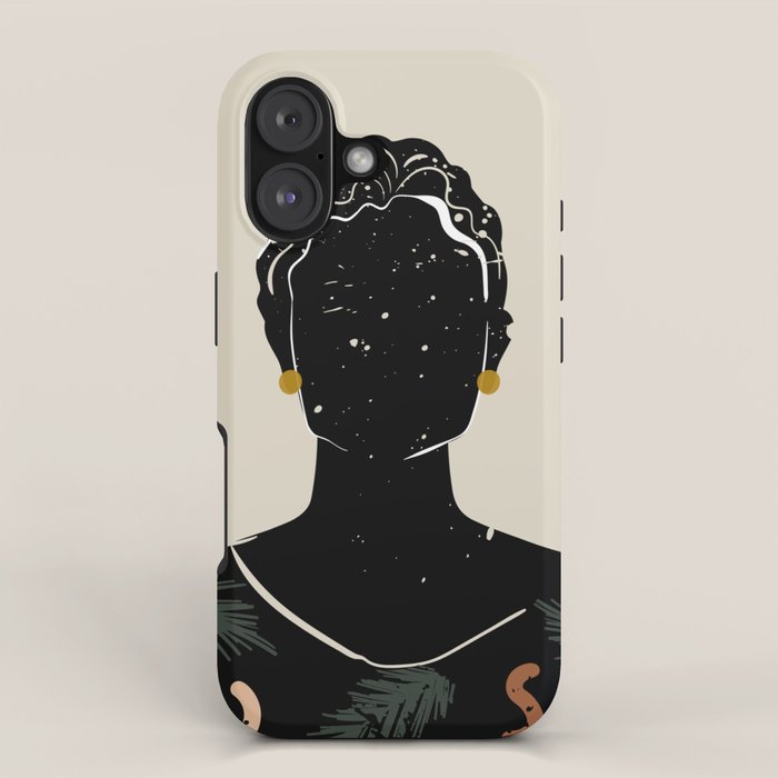 Black Hair No. 5 iPhone Case Gallery Image 1