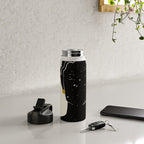 Black Hair No. 5 Water Bottle Gallery Image 5
