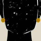 Black Hair No. 5 Coffee Mug Gallery Image 2