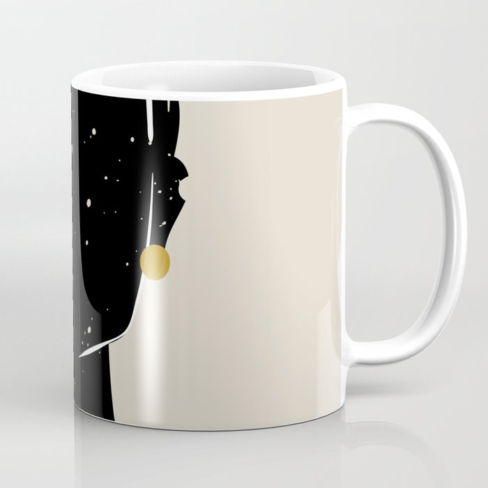 Black Hair No. 5 Coffee Mug Gallery Image 1
