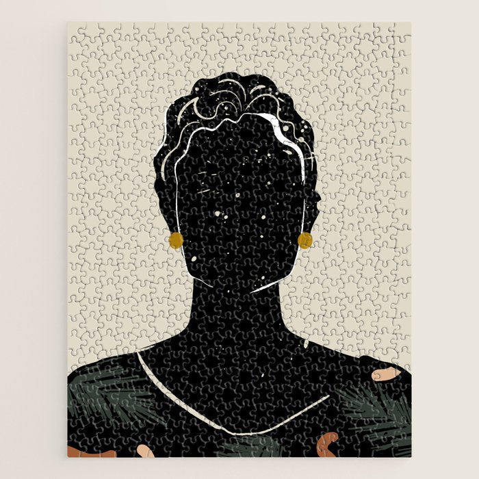 Black Hair No. 5 Jigsaw Puzzle Gallery Image 1