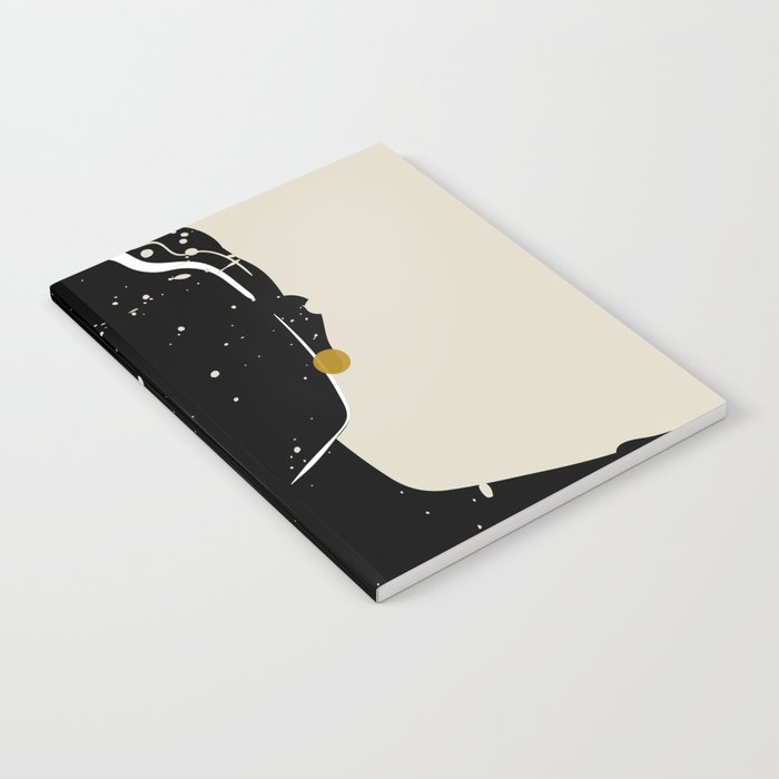 Black Hair No. 5 Notebook Gallery Image 1