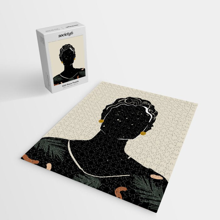 Black Hair No. 5 Jigsaw Puzzle Gallery Image 2
