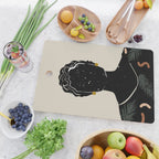 Black Hair No. 5 Cutting Board Gallery Image 2