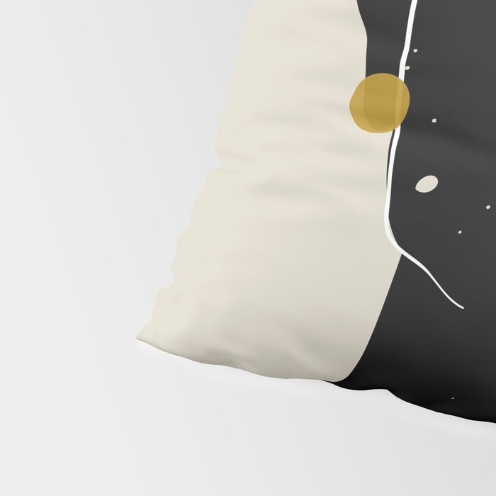 Black Hair No. 5 Pillow Sham Gallery Image 4