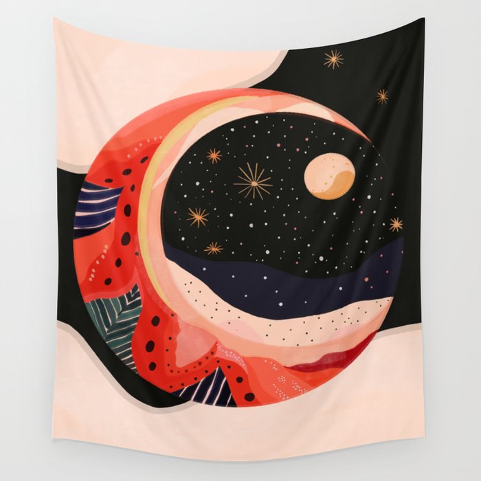 Mystic Moon II Wall Tapestry Gallery Image 1