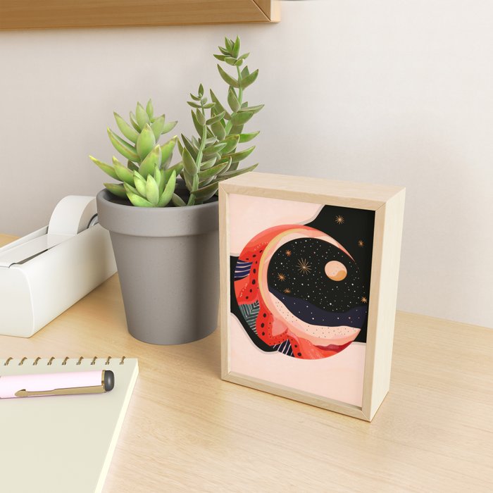 Mystic Moon II Mini Art Print Gallery Image 2