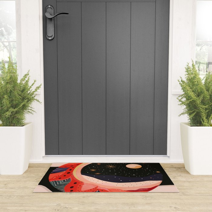 Mystic Moon II Welcome Mat Gallery Image 3