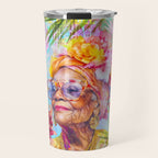 Pura Vida Ageless Fashionista Icon Travel Mug Gallery Image 1